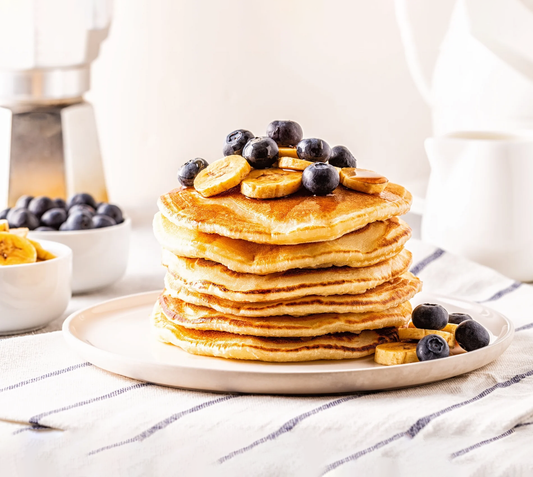 Protein pancake tower