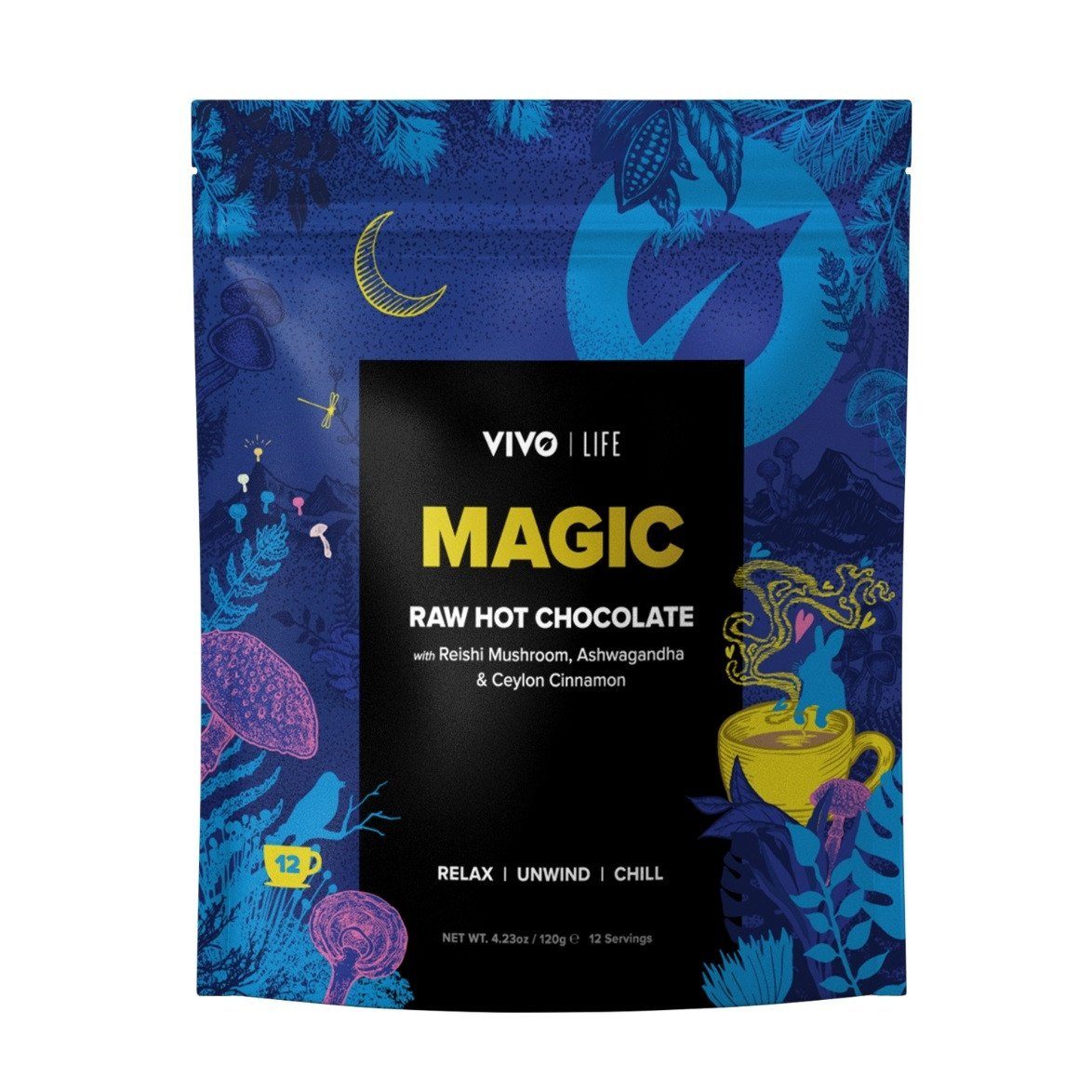 RAW HOT CHOCOLATE - 120g Vivo Life