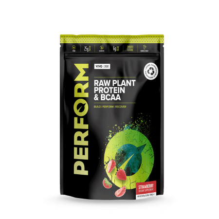 Vivo Perform Raw Plant Protein And BCAA Powder 536g